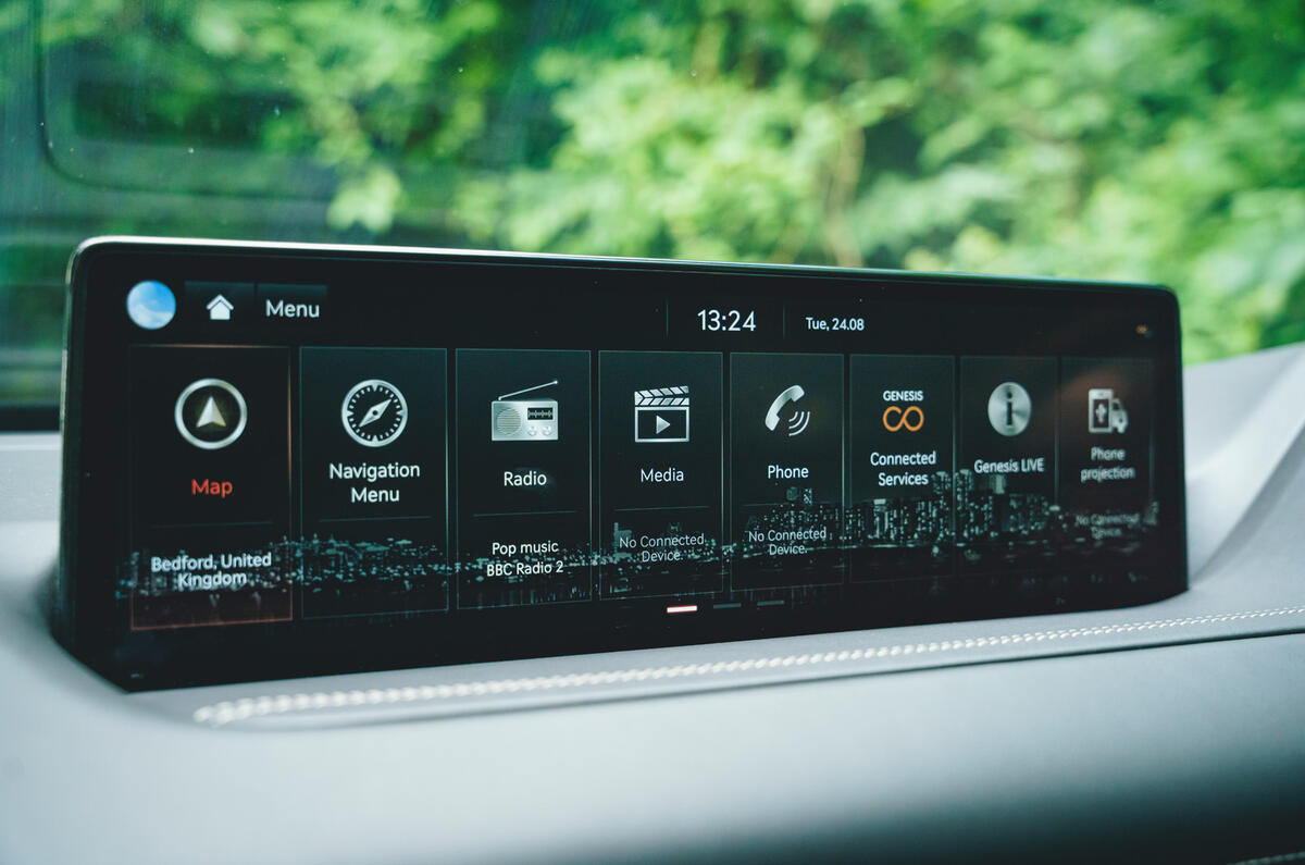14 Genesis GV80 2021 road test review infotainment 14 Genesis GV80 2021 road test review infotainment