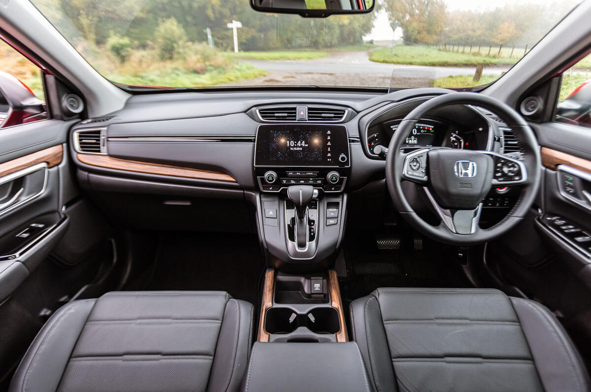 Honda CR-V 2018 road test review - dashboard