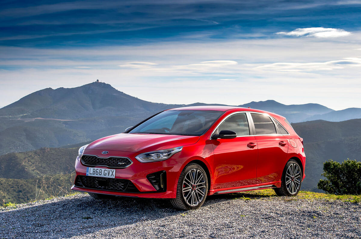 Kia Ceed GT 2019 road test review - static front