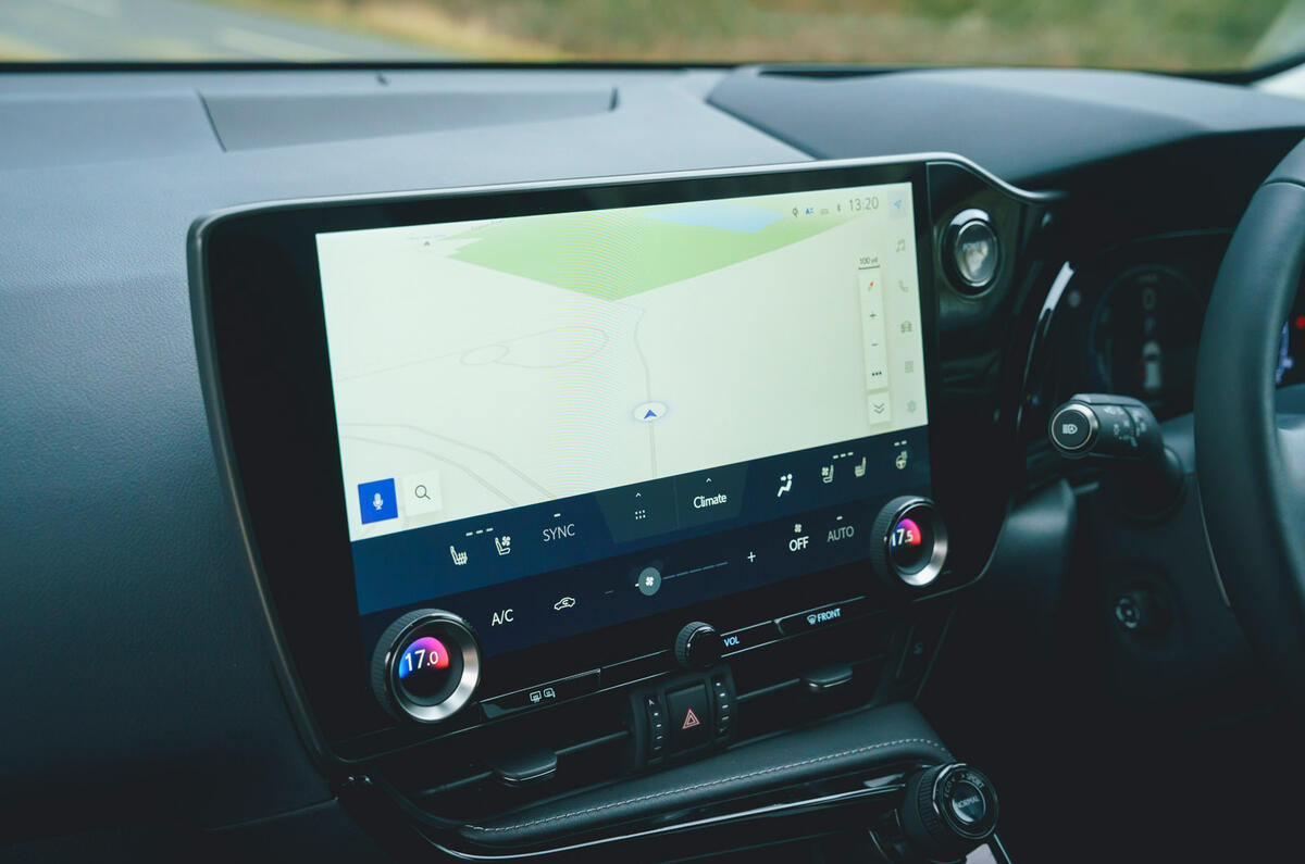 14 Lexus NX 2022 road test review infotainment