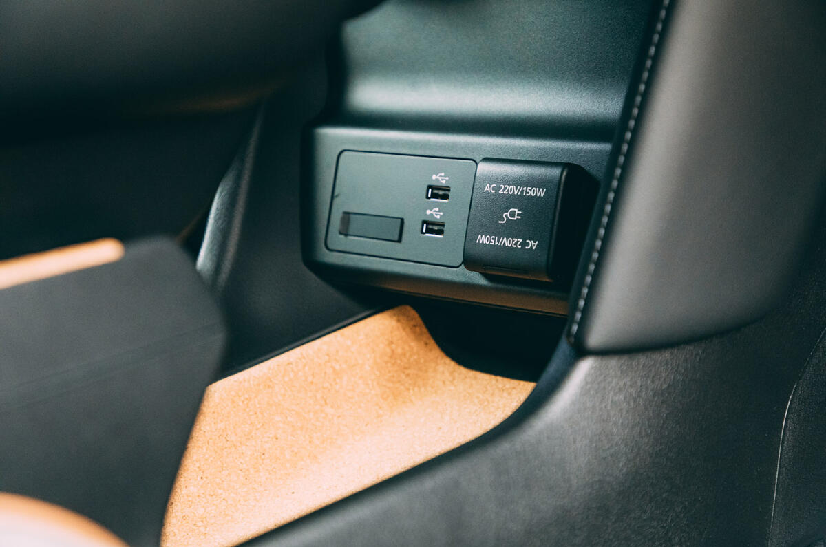 14 Mazda MX 30 2021 road test review USB ports