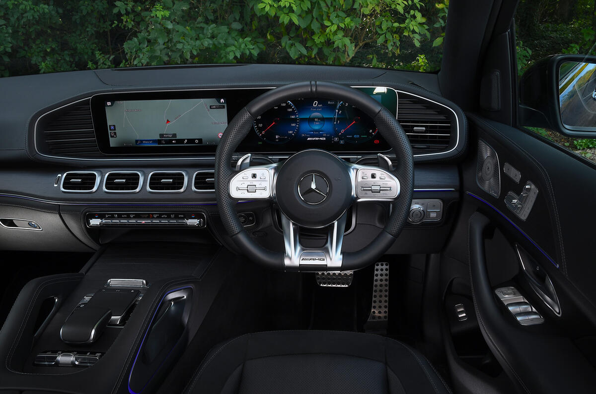 Mercedes-AMG GLE 53 2020 road test review - dashboard