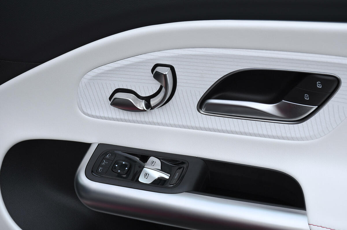 14 Mercedes Benz CLA EV 2026 Autocar road test review seat window controls