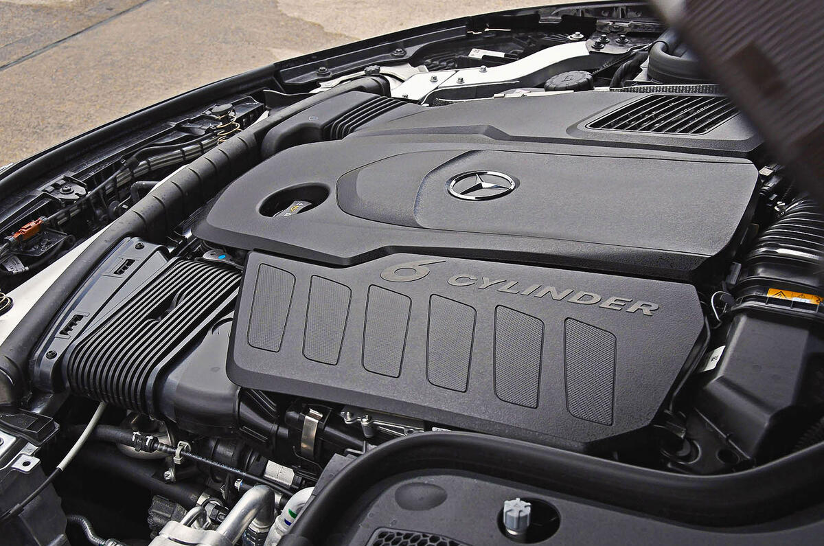 Mercedes-Benz CLS 400d 2018 review engine