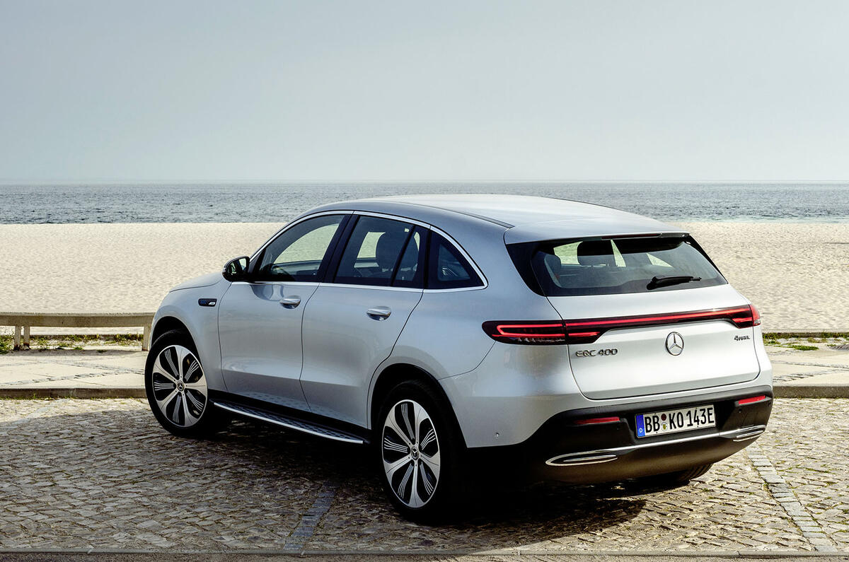 Mercedes-Benz ECQ 2019 review - static rear