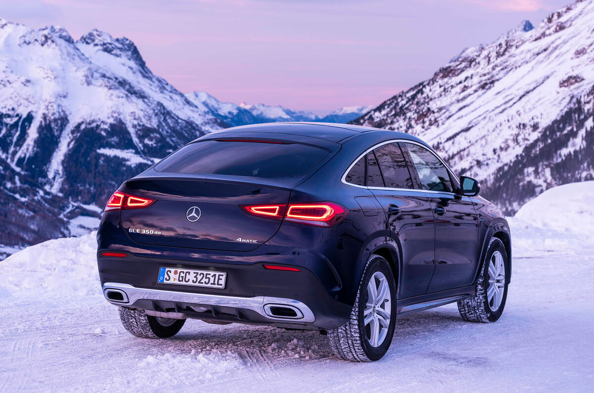 Mercedes-Benz GLE Coupe 2020 road test review - static rear