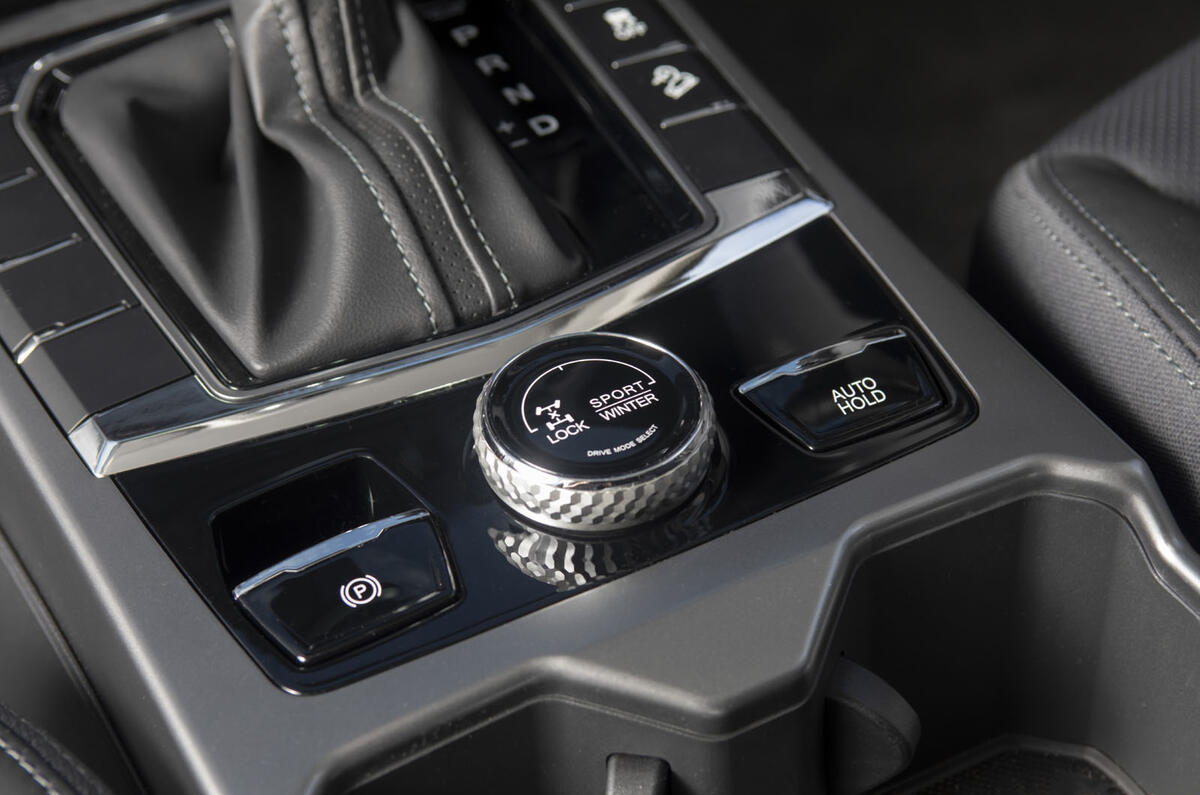 Ssangyong Korando 2019 road test review - 4WD controls
