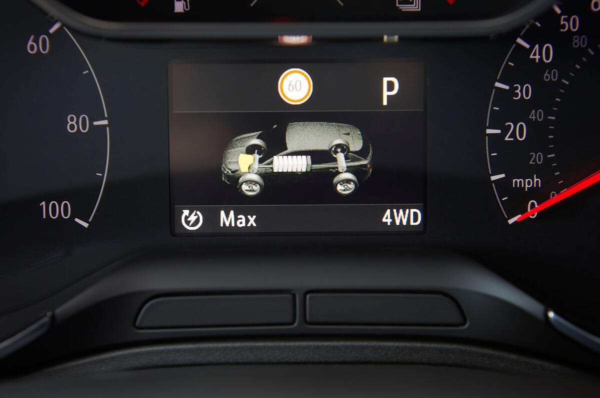 Vauxhall Grandland X Hybrid4 2020 road test review - instruments