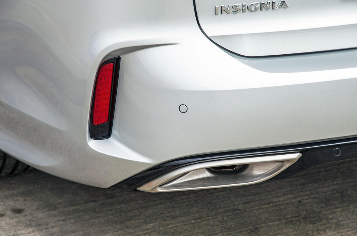 Vauxhall Insignia Sports Tourer GSI review exhaust