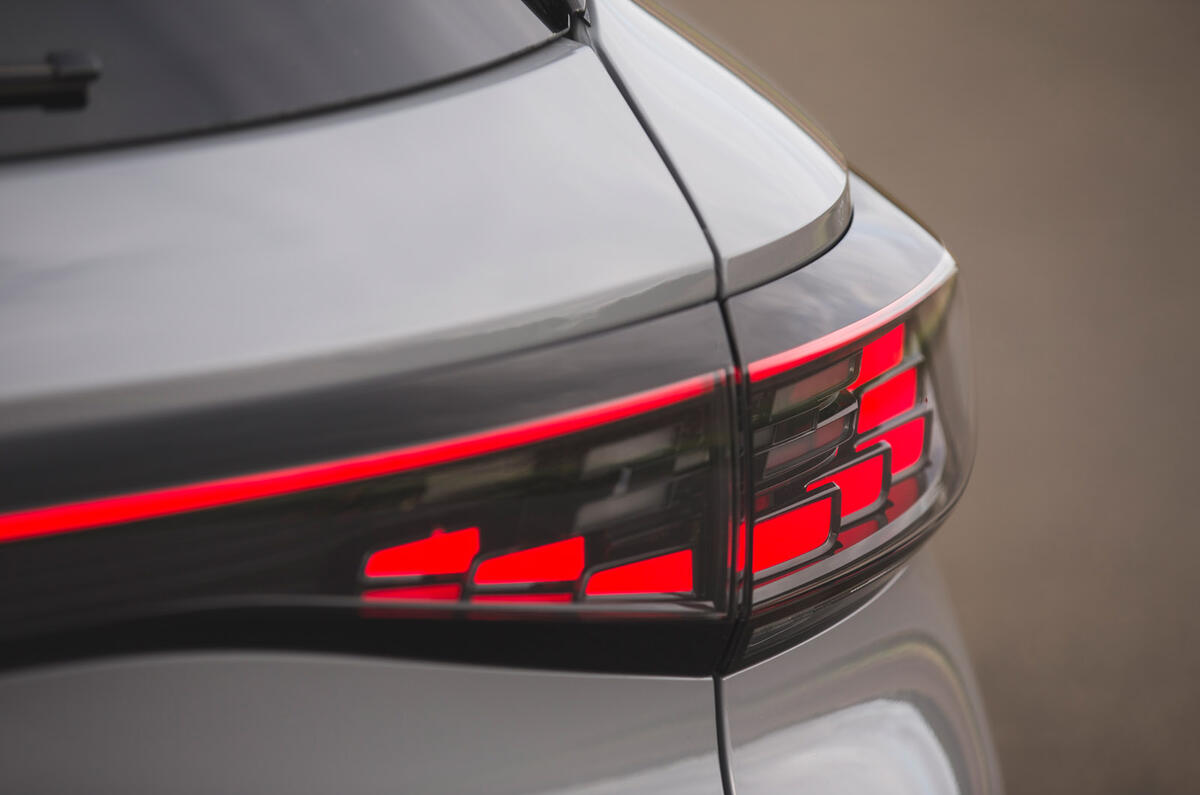 14 Volkswagen ID 4 2021 road test review rear light details 14 Volkswagen ID 4 2021 road test review rear light details
