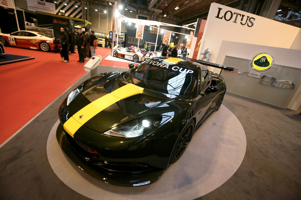 Lotus Evora Cup racer launched