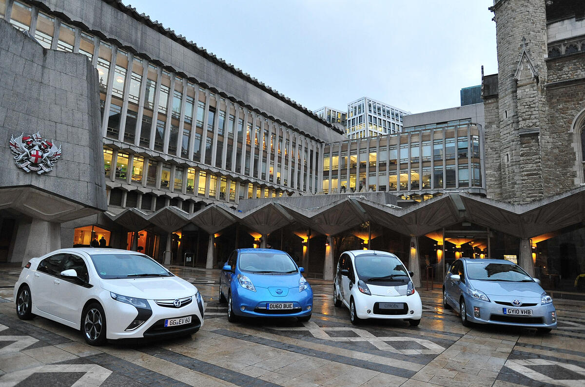 no title UK 'to take EU lead on EVs'