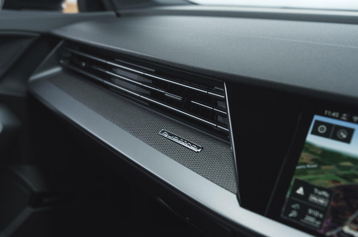 15 Audi RS3 2025 Autocar road test review carbon trim 15 Audi RS3 2025 Autocar road test review carbon trim
