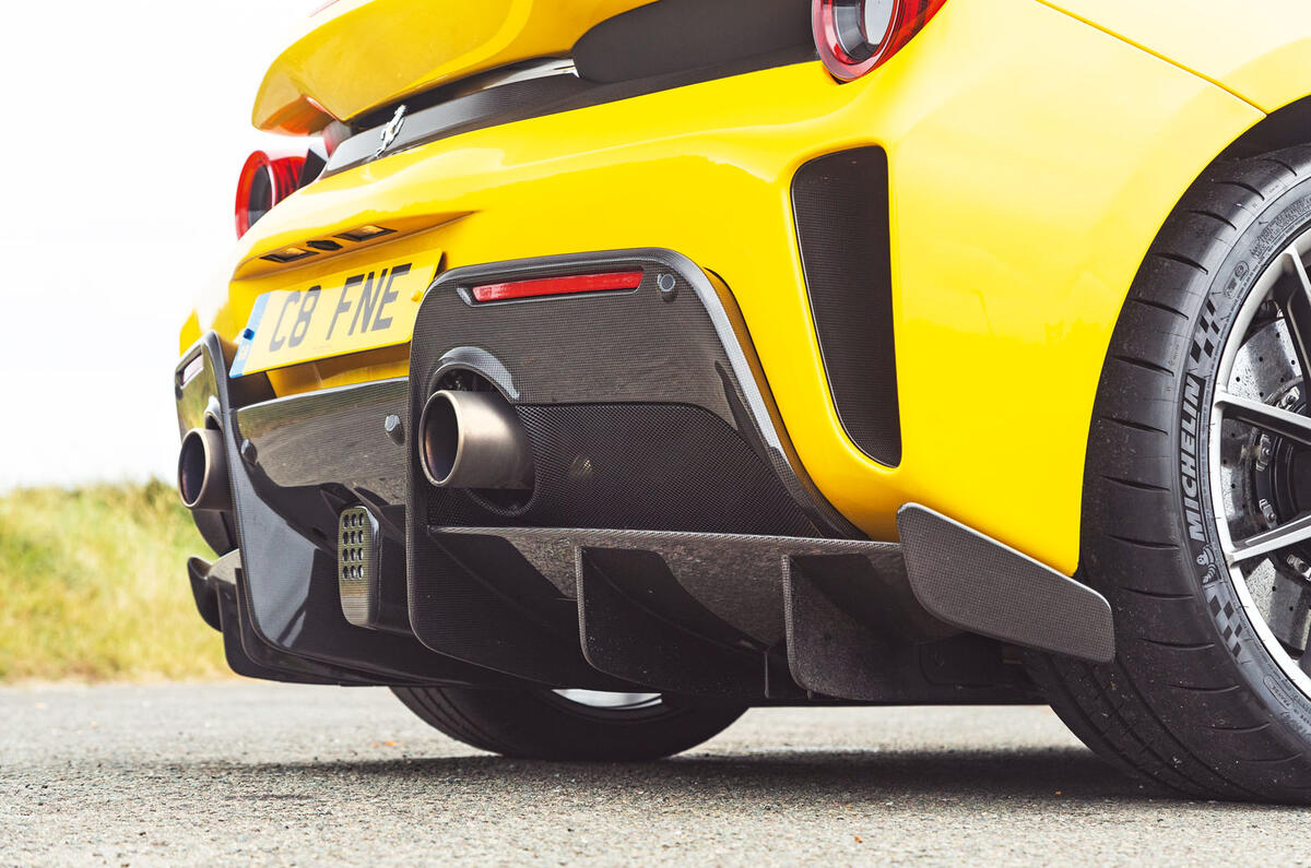 Ferrari 488 Pista 2019 road test review - exhausts