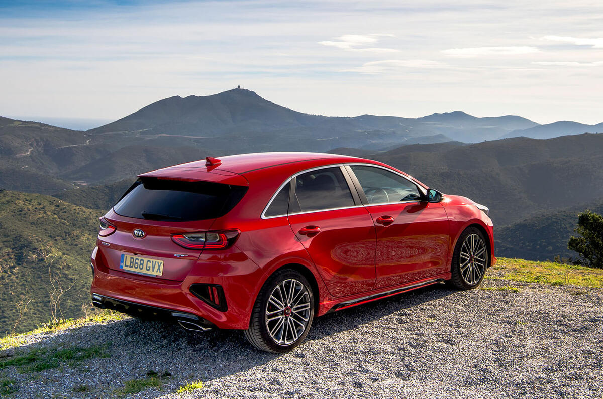 Kia Ceed GT 2019 road test review - static rear
