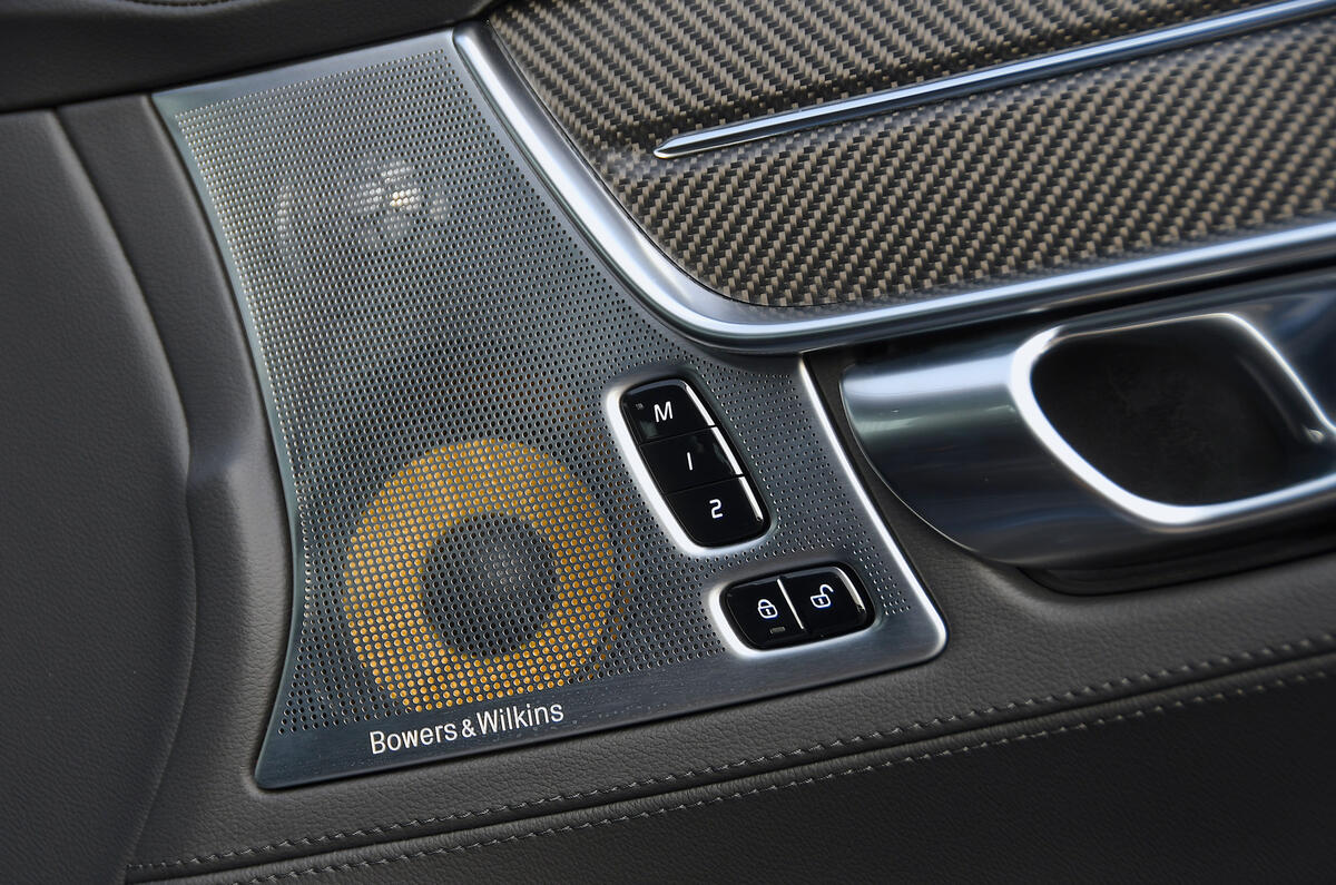 Polestar 1 2020 road test review - speakers