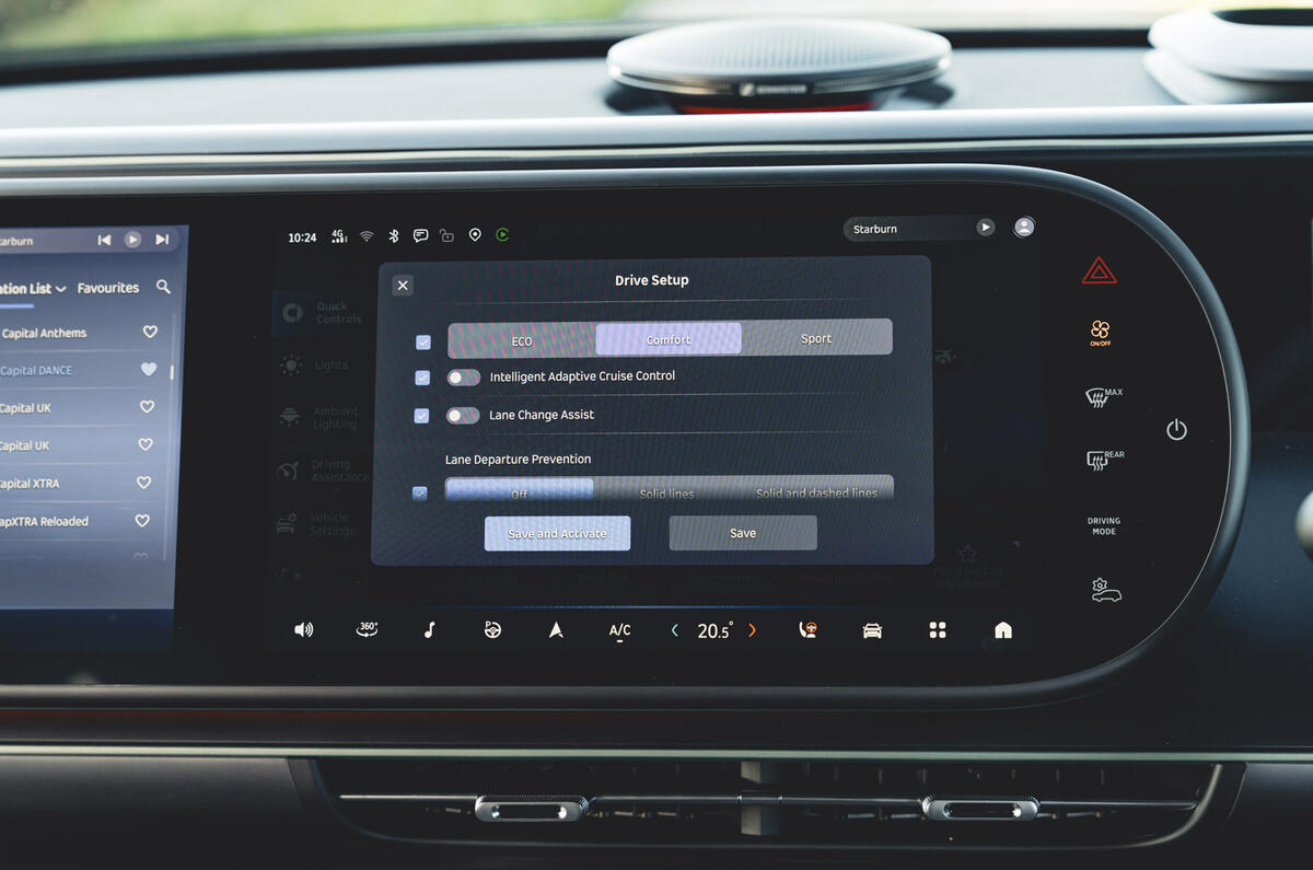 15 Smart #5 Premium 2026 Autocar road test review centre screen