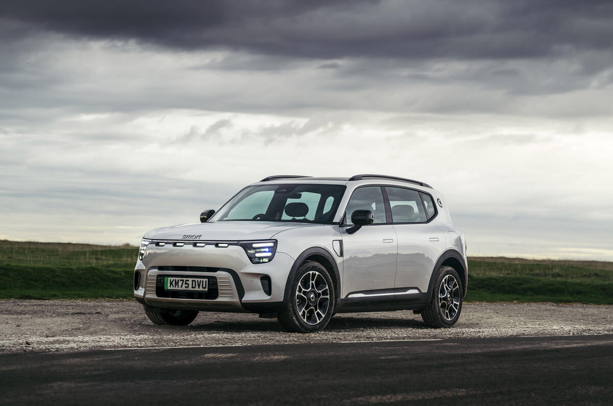 15 Smart hashtag 5 2025 Autocar review front static