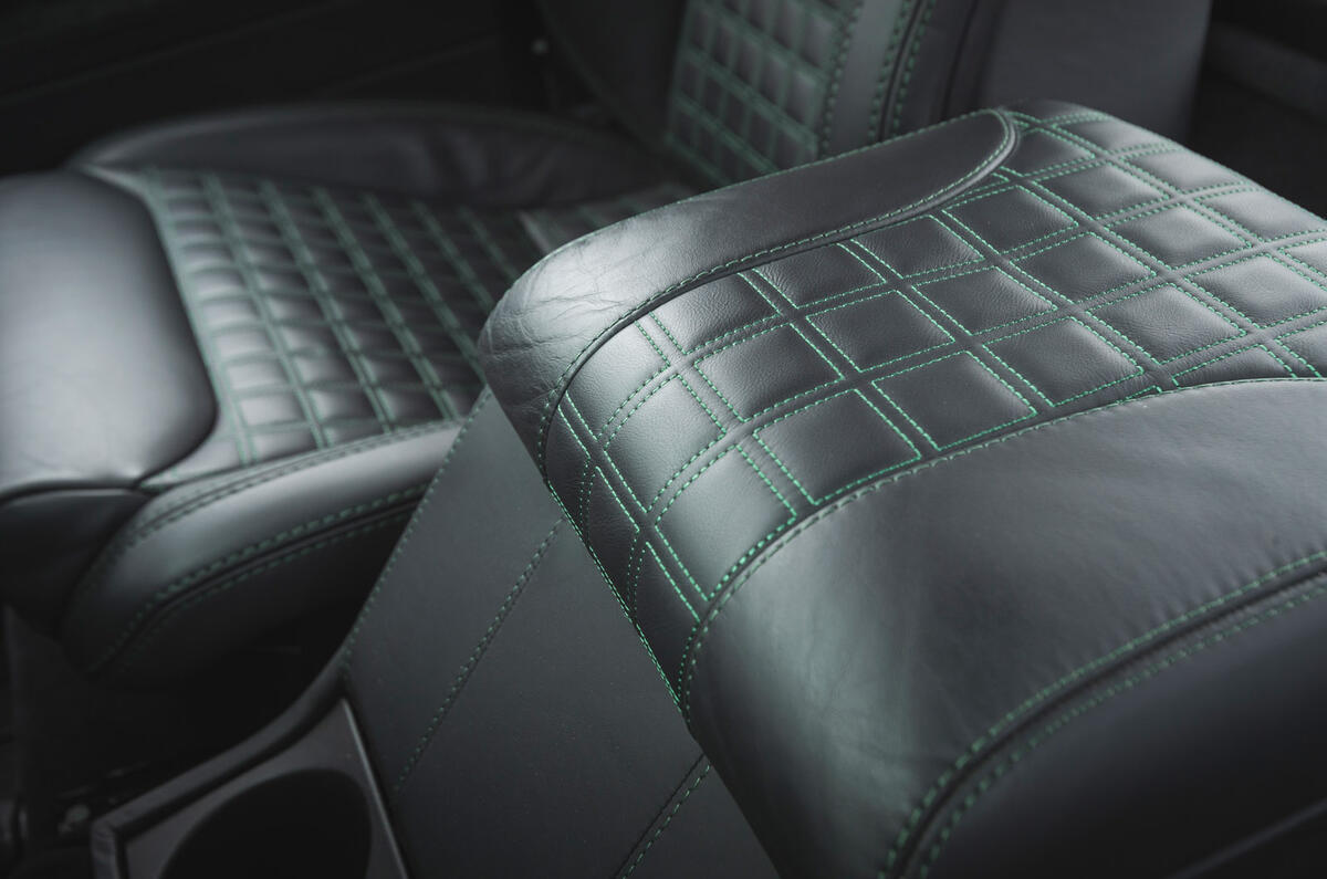 15 Twisted Defender EV 2022 UK first drive review seat trim