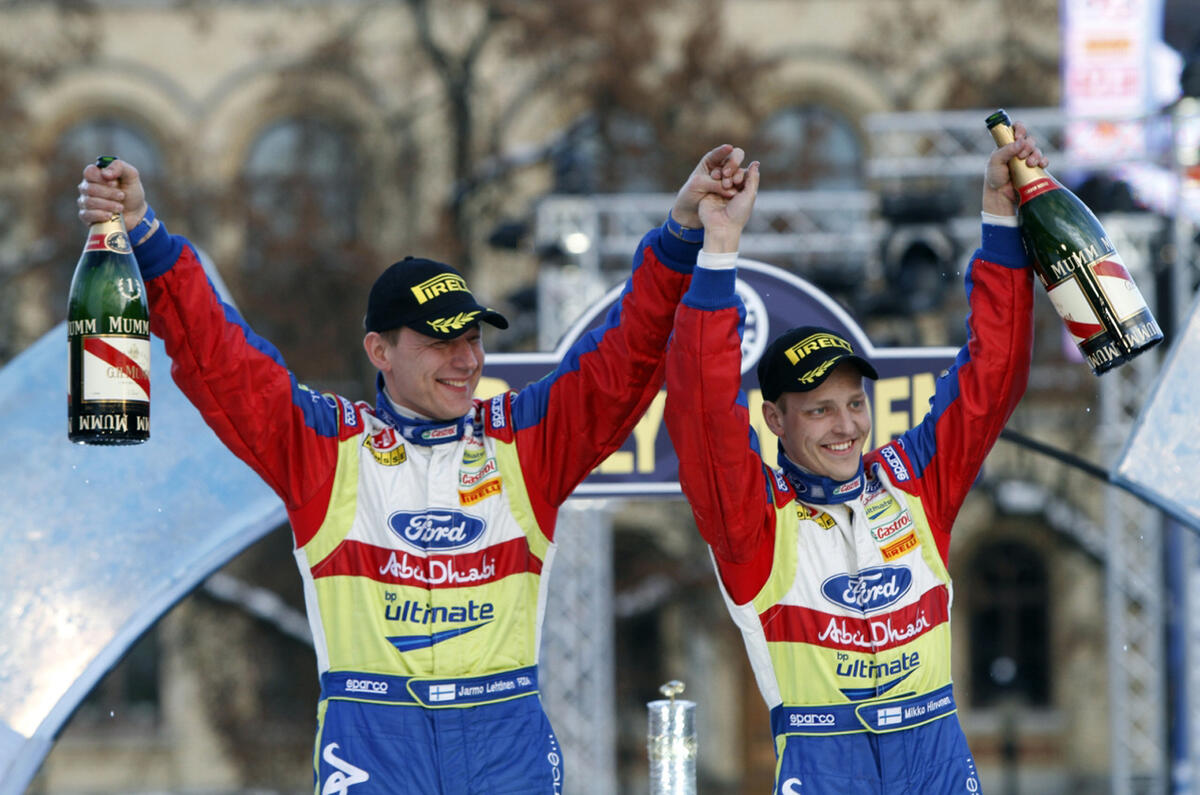 Hirvonen wins Rally Sweden