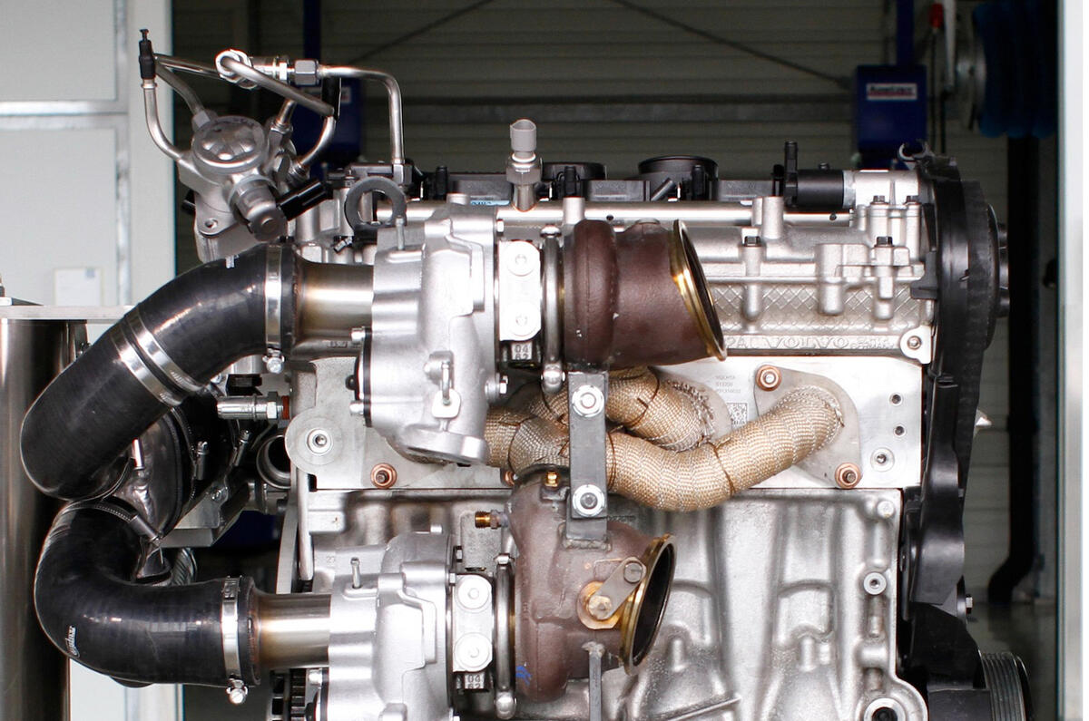 Volvo reveals radical 444bhp four-cylinder engine Volvo reveals radical 444bhp four-cylinder engine