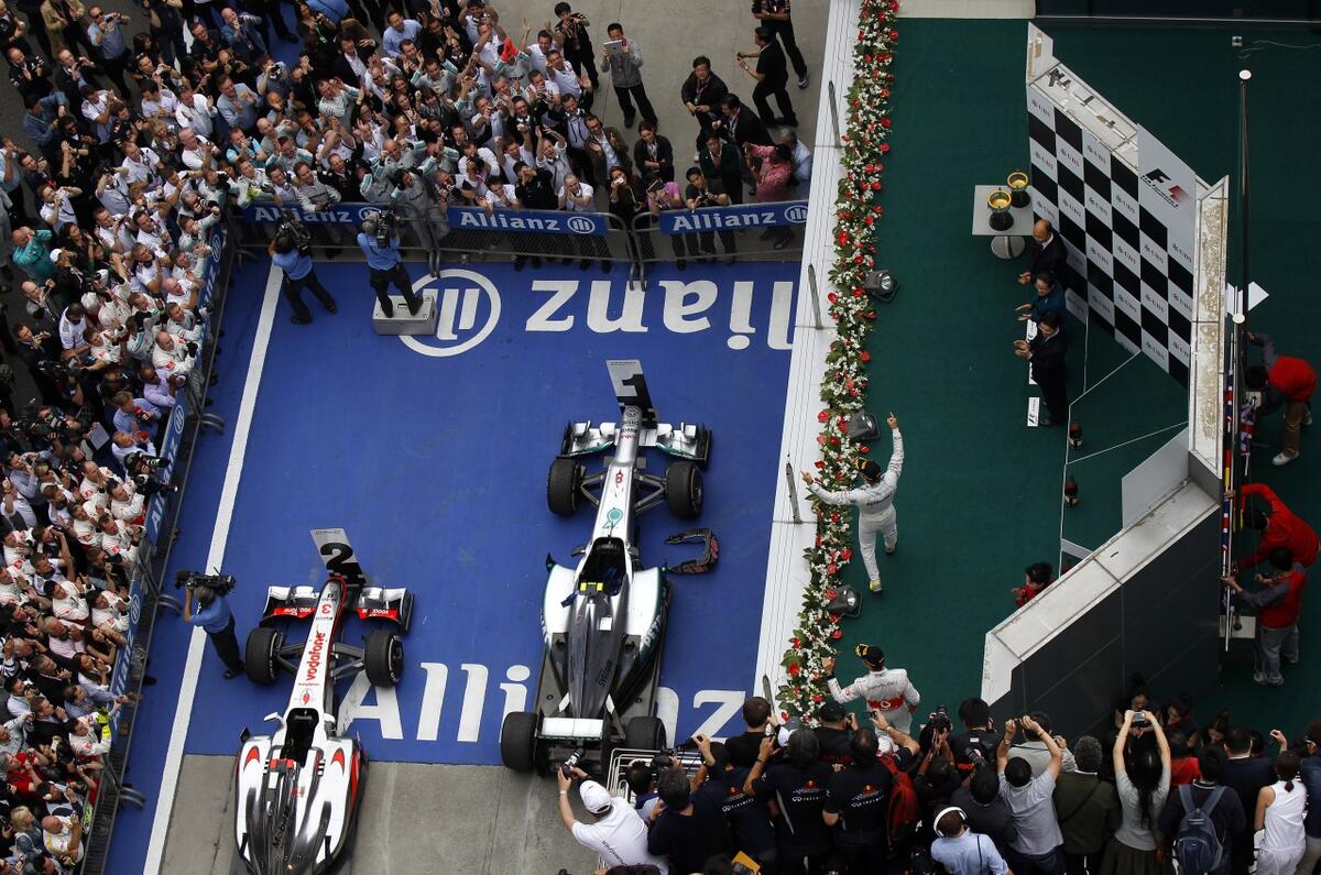 Rosberg wins Chinese Grand Prix