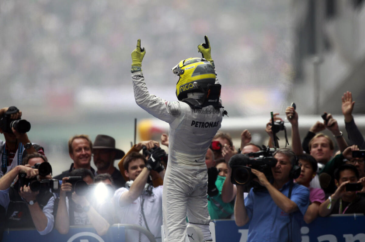Rosberg wins Chinese Grand Prix