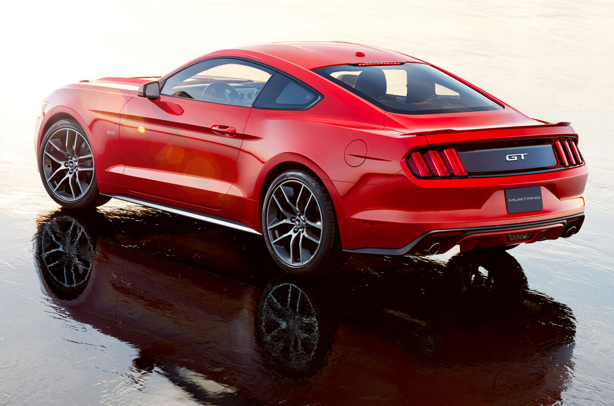 2015 Ford Mustang revealed 2015 Ford Mustang revealed