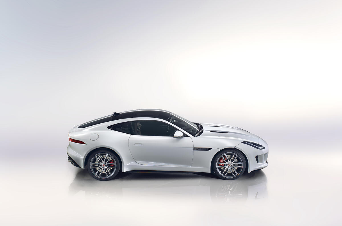 Jaguar F-type coupe revealed