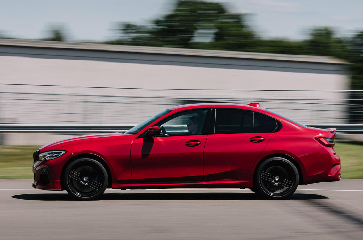 Alpina B3 2020 road test review - track side Alpina B3 2020 road test review - track side