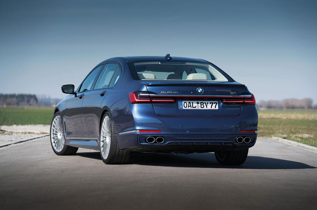 Alpina B7 2019 review - static rear
