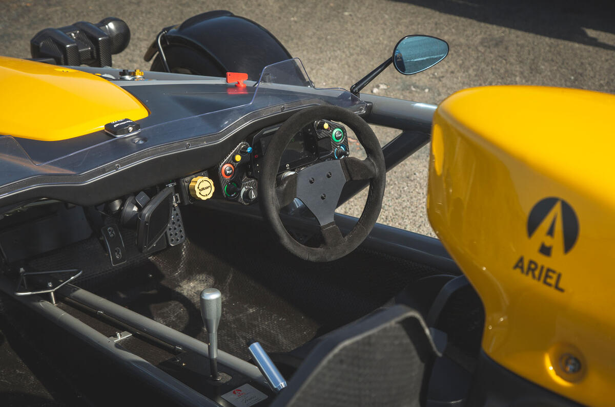 Ariel Atom 4 2019 road test review - dashboard