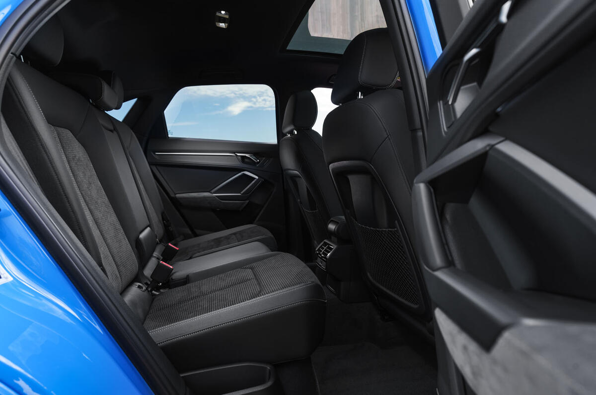 Audi Q3 Sportback 2019 road test review - rear seats