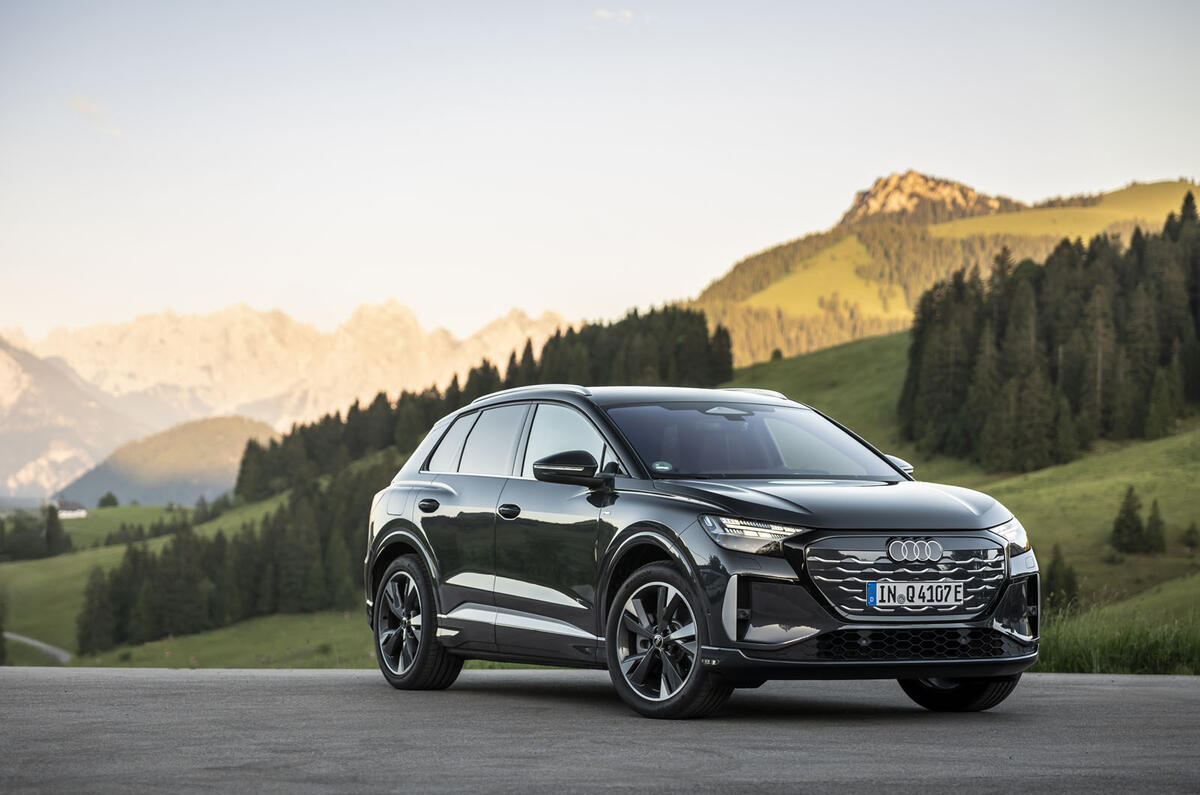 16 Audi Q4 E tron review front static