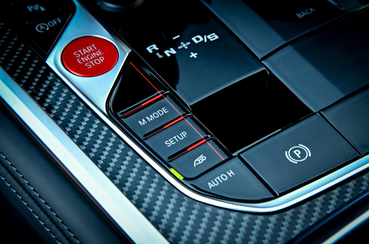 BMW M8 Competition coupe 2020 road test review - drive modes BMW M8 Competition coupe 2020 road test review - drive modes