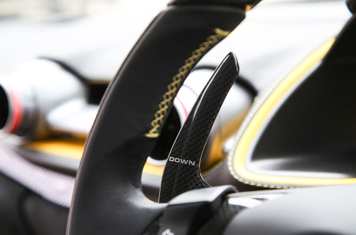 Ferrari 812 Superfast 2018 road test review paddle shifts