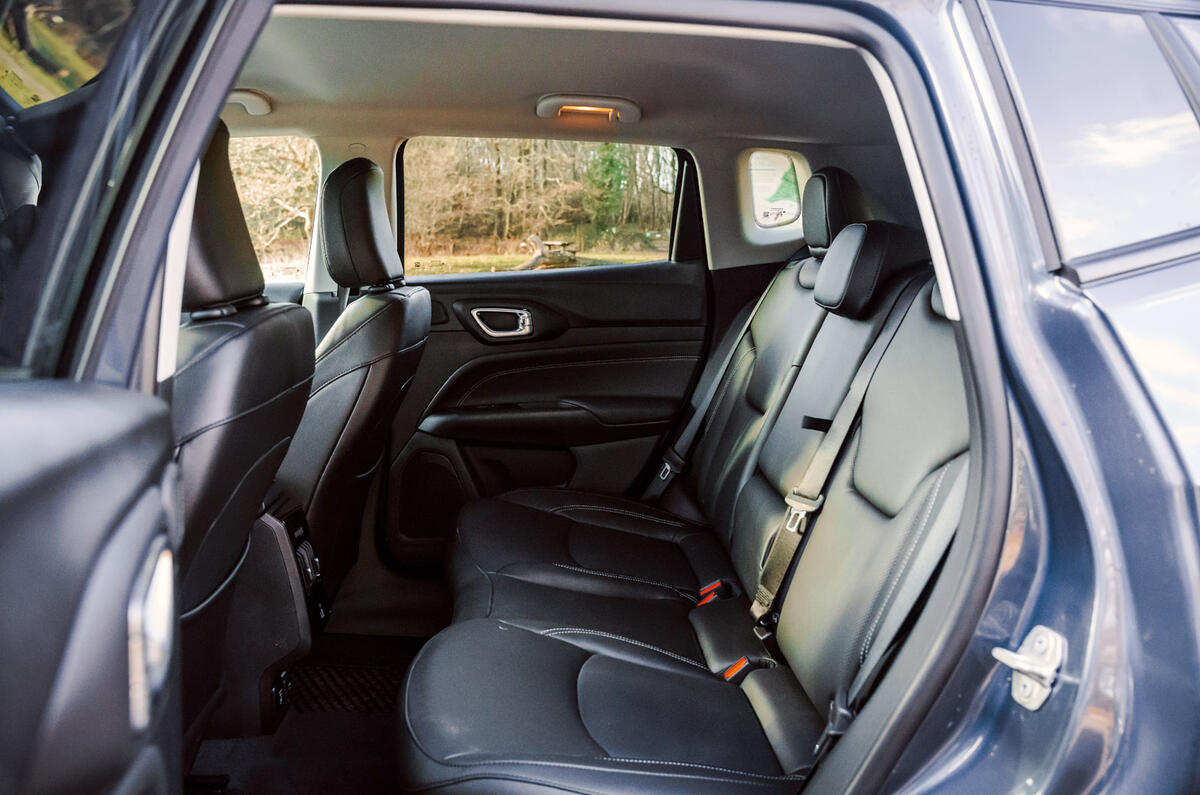 16 Jeep Compass 4xe 2022 road test review rear seats 16 Jeep Compass 4xe 2022 road test review rear seats
