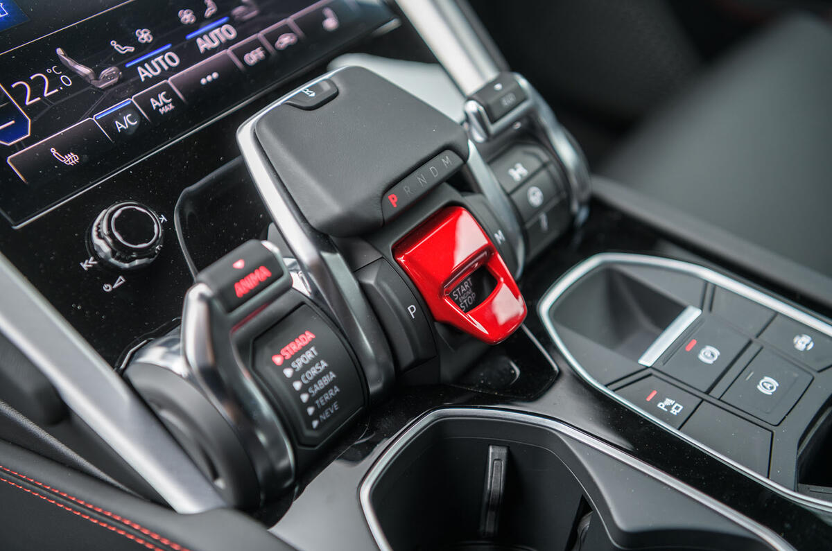 Lamborghini Urus 2019 road test review - start button