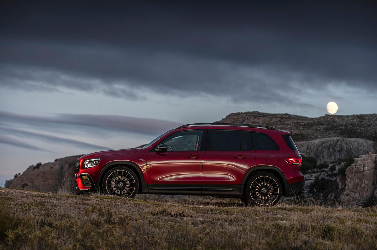 Mercedes-AMG GLB 35 2020 road test review - static