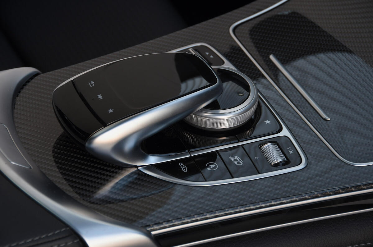 Mercedes-AMG GLC 63 S road test review centre console