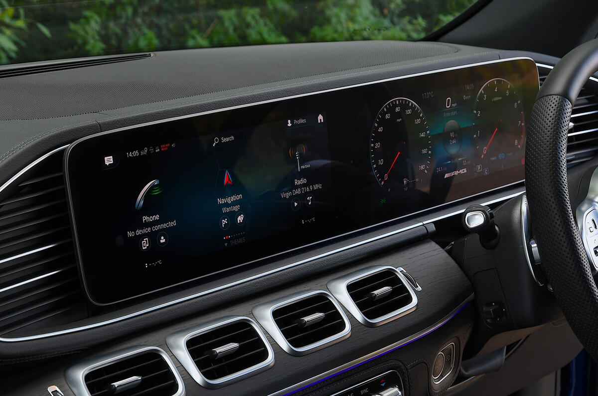 Mercedes-AMG GLE 53 2020 road test review - infotainment