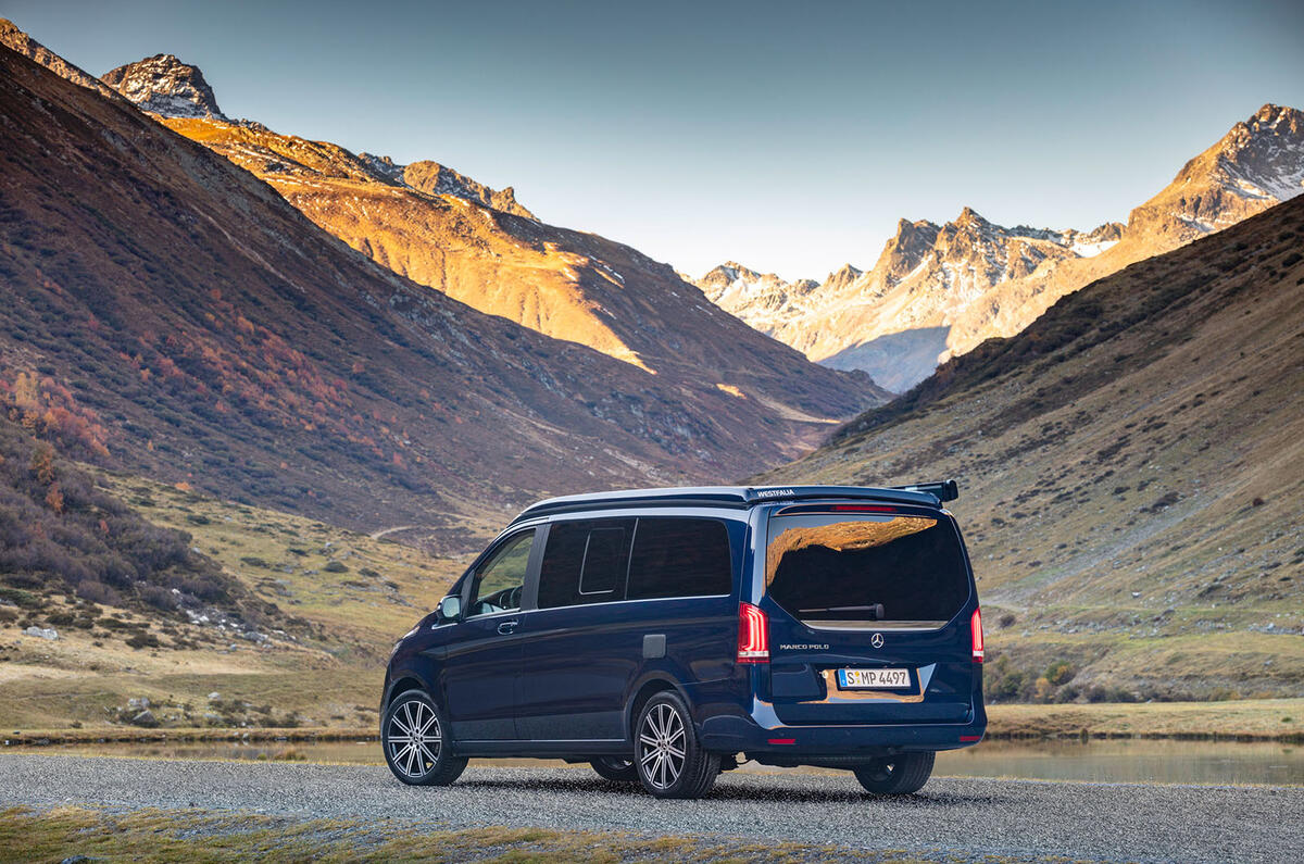 Mercedes-Benz Marco Polo 2019 road test review - static rear