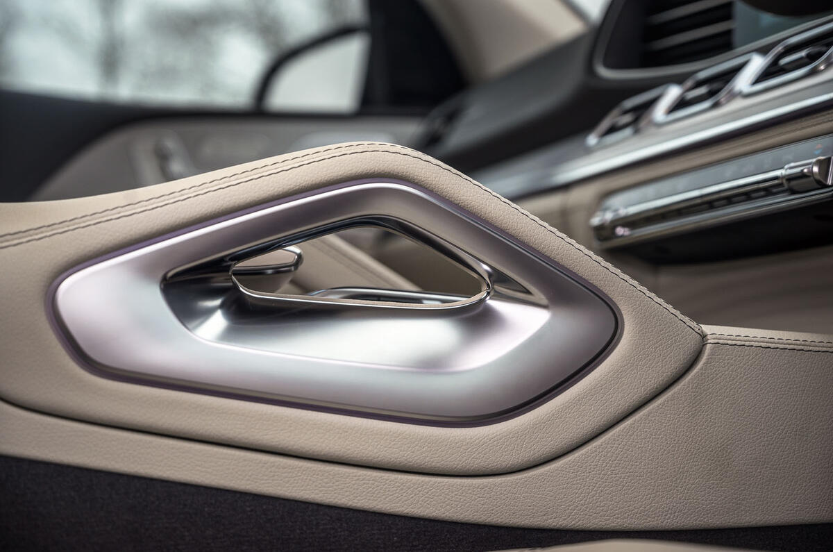 Mercedes-Benz GLS 2020 road test review - grab handles Mercedes-Benz GLS 2020 road test review - grab handles