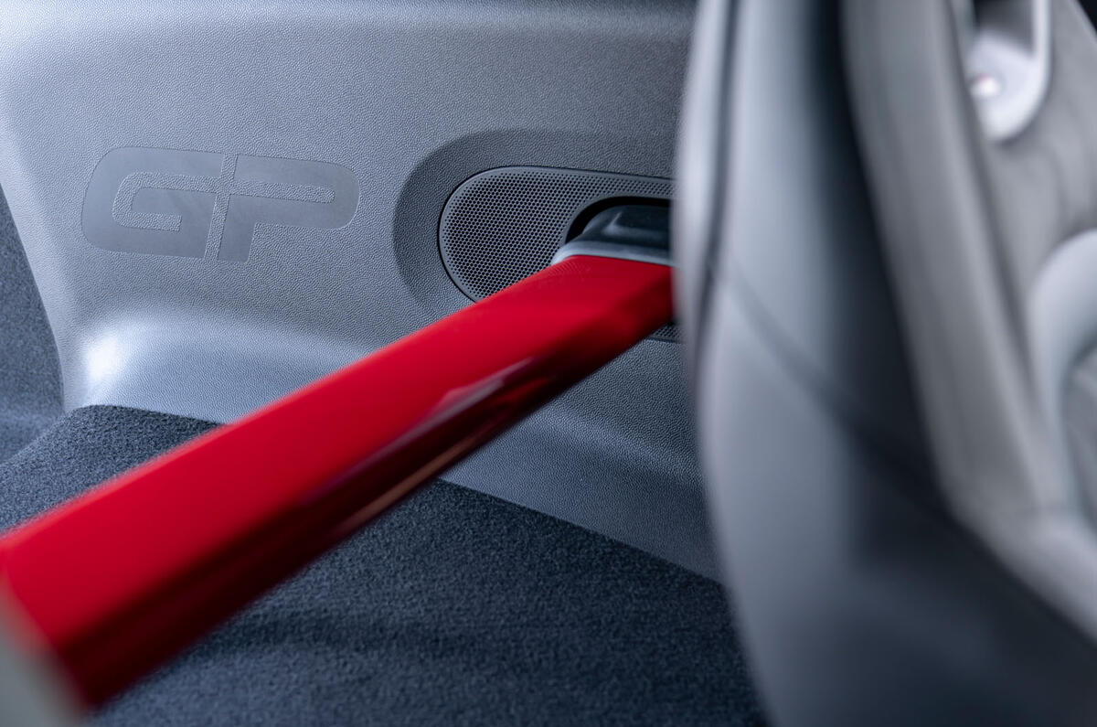 Mini JCW GP 2020 road test review - strut brace details Mini JCW GP 2020 road test review - strut brace details
