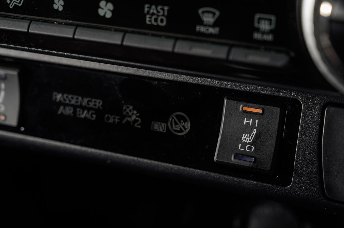 16 Suzuki Across 2021 road test review heated seats controls