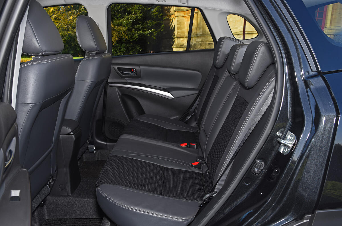 16 Suzuki S Cross 2022 road test review rear seats 16 Suzuki S Cross 2022 road test review rear seats