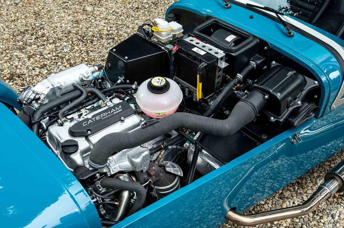 no title Caterham Seven 160 stars in Frankfurt