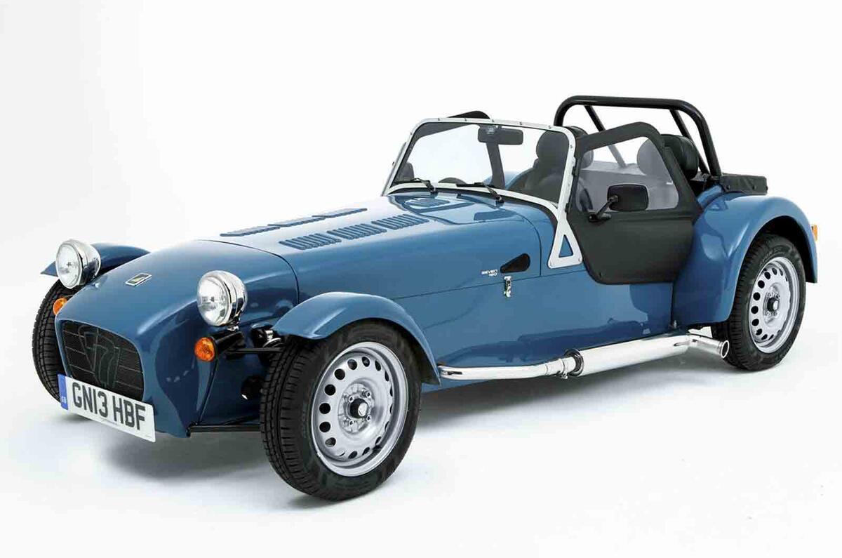 no title Caterham Seven 160 stars in Frankfurt