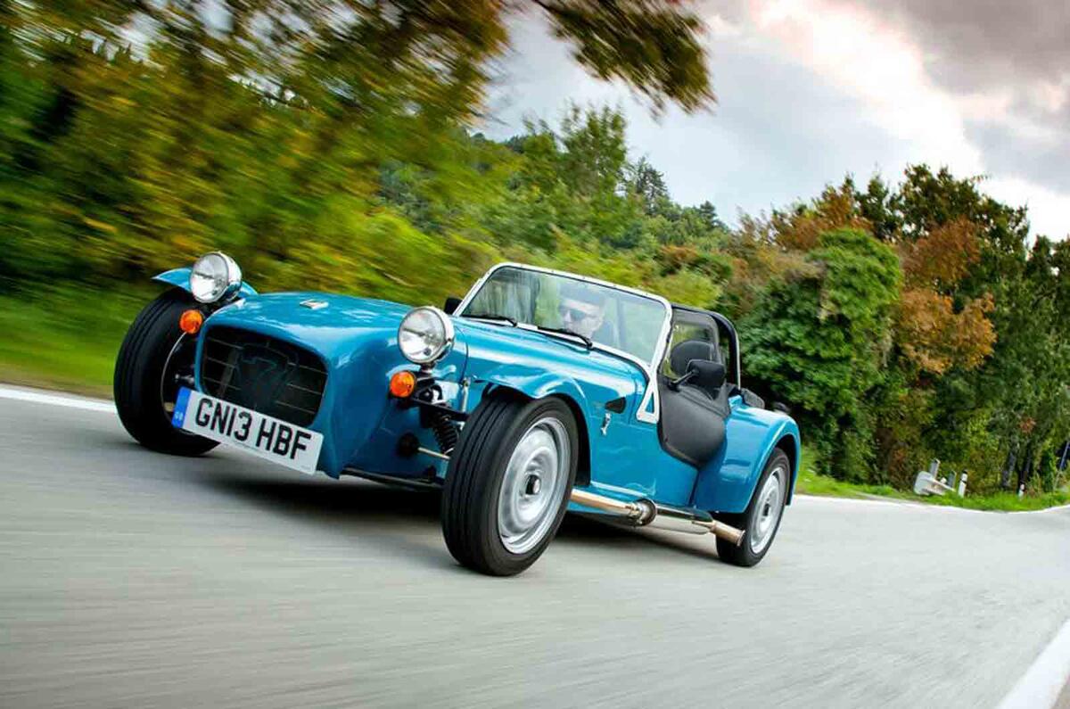 no title Caterham Seven 160 stars in Frankfurt
