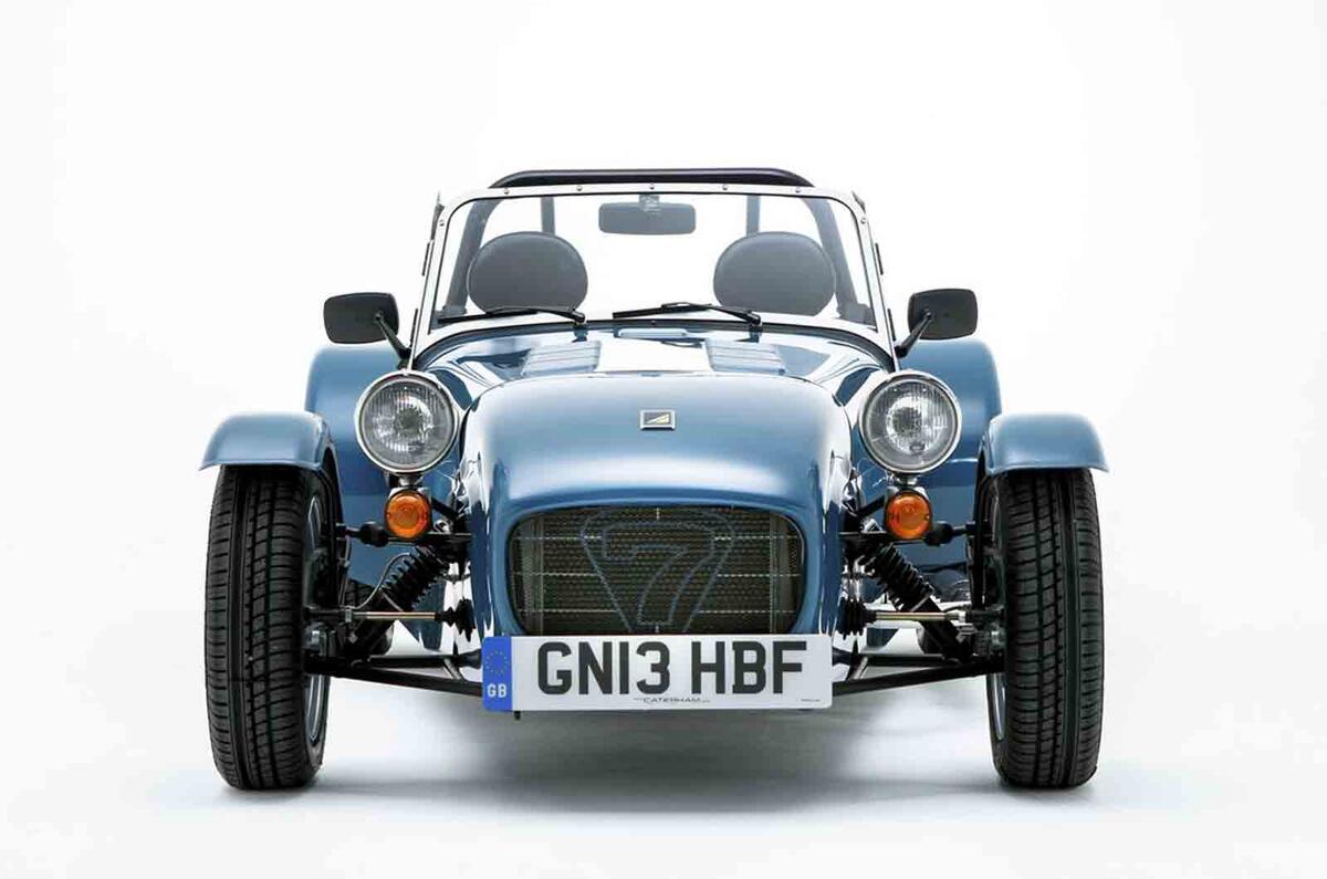 no title Caterham Seven 160 stars in Frankfurt